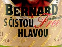 Nealkoholick pivo. Bernard s istou hlavou Free.