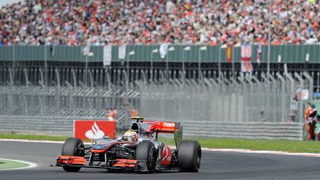V sobotním tréninku se Hamilton musel srovnat s pestavným monopostem McLaren.