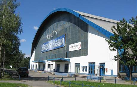 DOKÁ SE? Hokejový stadion v Popradu, kde by chtl klub HC Lev hrát Kontinentální ligu