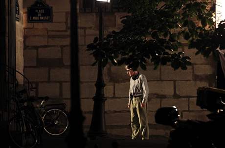 Woody Allen na naten svho filmu Midnight in Paris