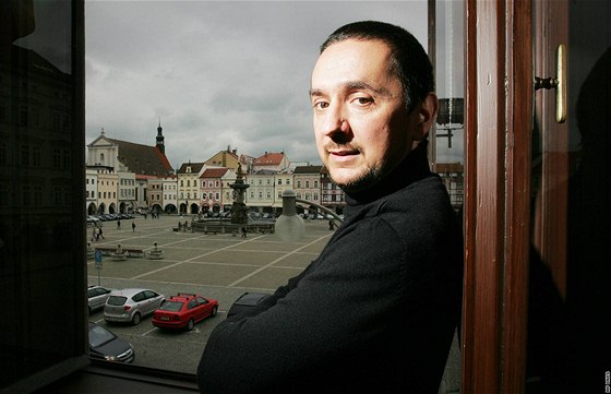 Nov zvolený primátor eských Budjovic Juraj Thoma.