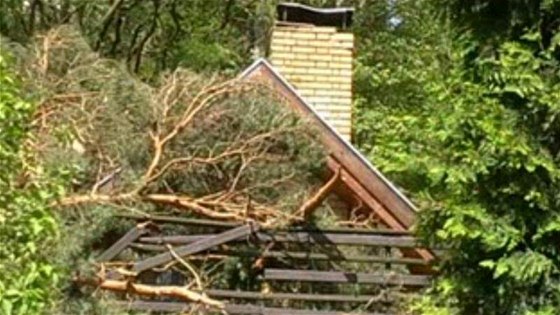 Rakovnickem se prohnala silná boue, mohlo jít i o tornádo