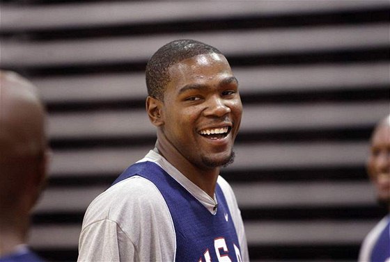 Kevin Durant na srazu americké reprezentace