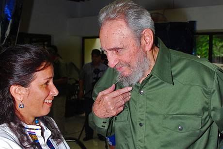 Bval kubnsk vdce Fidel Castro poprv od roku 2006 oficiln opustil Havanu