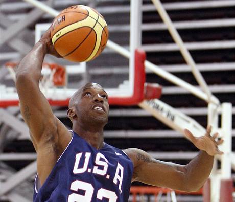 Chauncey Billups na srazu americk reprezentace