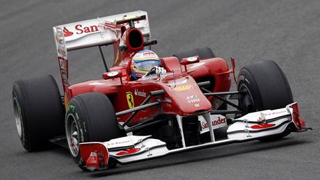 Fernando Alonso byl pi druhém tréninku na Velkou cenu Nmecka nejrychlejí.