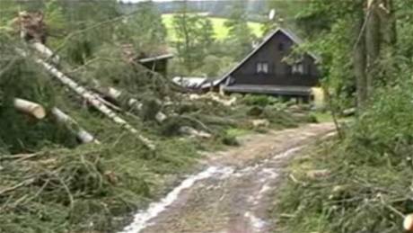 Rakovnickem se prohnala silná boue, mohlo jít i o tornádo