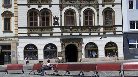 Edelmannv palác na Horním námstí v Olomouci.