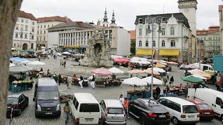 Zelný trh v Brně. Zelný trh v Brně.