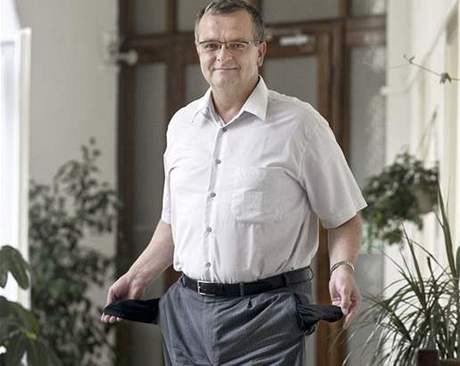 Ministr financ Miroslav Kalousek 