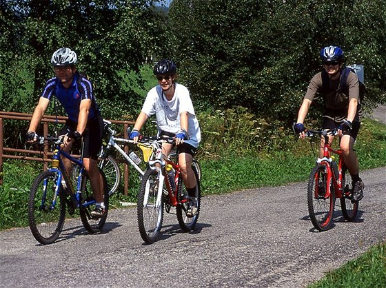 Nové kilometry cyklistických tras plánuje Bystice nad Perntejnem, Nové Msto na Morav i ár. Ilustraní foto.