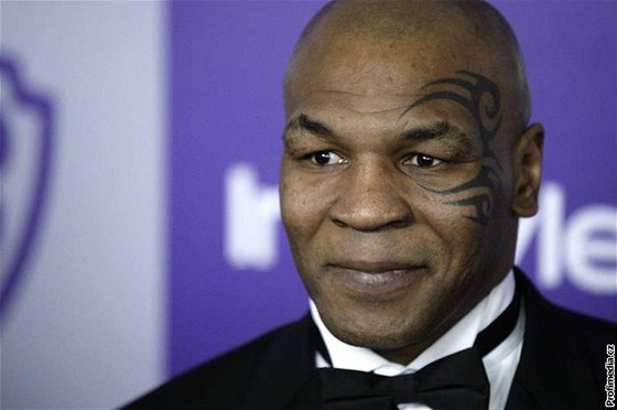 Mike Tyson na jedné ze spoleenských akcí.