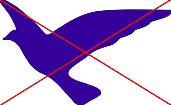 Logo s modrým ptákem do komunálních voleb politici ODS ve Velkém Meziíí nechtli. Ilustraní snímek