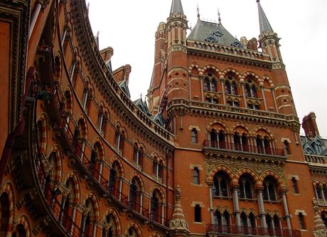 St. Pancras Station, Londn, Velk Britnie