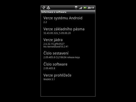 Update HTC Desire na Android 2.2 FroYo