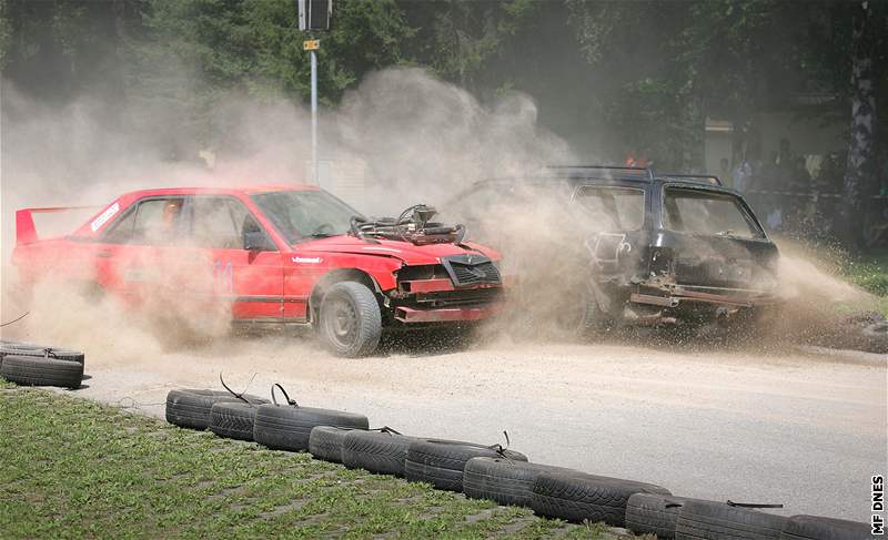 Demoliní derby na eskobudjovickém výstaviti