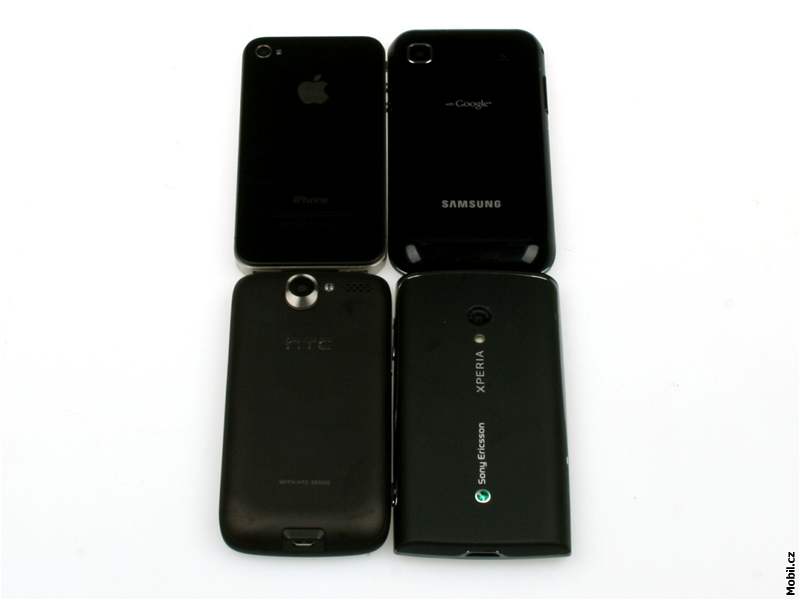 Apple iPhone 4 vs. HTC Desire vs. Samsung Galaxy S vs. Sony Ericsson Xperia X10