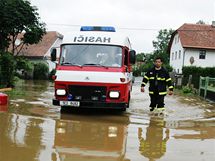 Po pvalovm deti se nkter mstn potoky vylily z beh a zaplavily sti nkolika obc na Chrudimsku