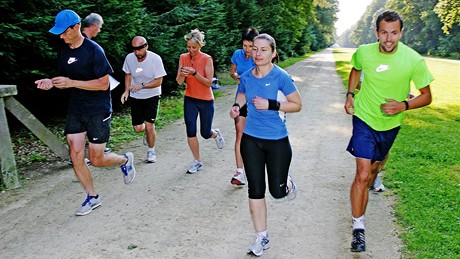 Trénink na maraton v oboe Hvzda - rozazovací závod