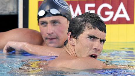 plavec Michael Phelps na americkém šampionátu v Irvine plavec Michael Phelps na americkém šampionátu v Irvine