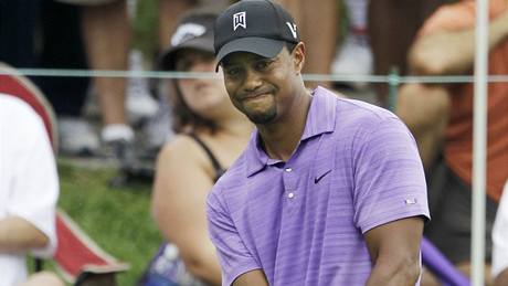 Tiger Woods, druhé kolo Bridgestone Invitational 2010.