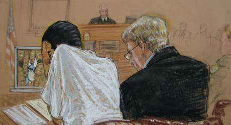 dajn terorista Omar Khadr ped soudem na Guantnamu