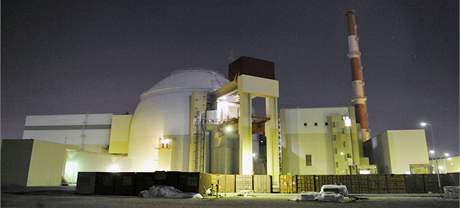 Jaderná elektrárna v íránském Búehru.