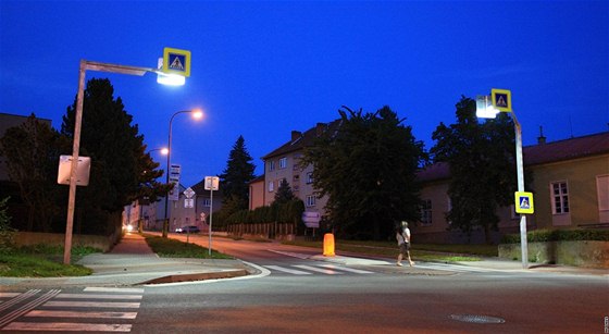 Podobn osvtlených bude nov i estnáct pechod ve Zlín.