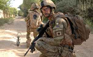 Brittí vojáci v Afghánistánu. Ilustraní foto
