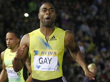 PDM VPED! Americk sprinter Tyson Gay zabhl na Diamantov lize v Londn stovku za 9,78 vteiny.