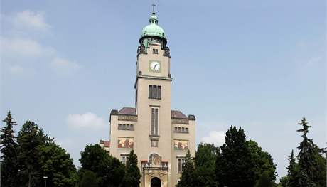 Kostel sv. Václava v areálu Psychiatrické léebny Bohnice. Ilustraní foto