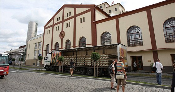 Plzeský pivovar Gambrinus otevel novou návtvnickou trasu (25.8.2010)