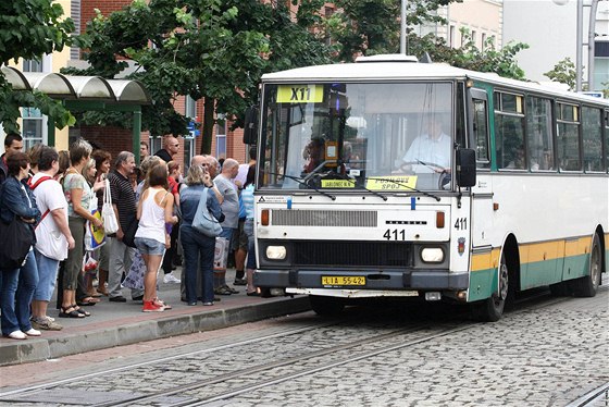 Tramvaje nejezdí, cestující svezou nyní do Vratislavic pouze autobusy.
