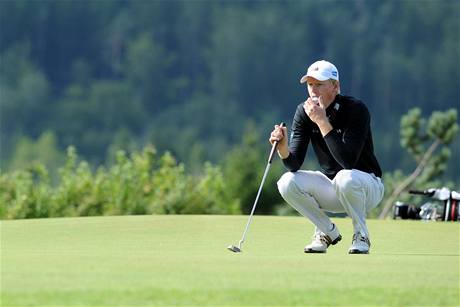Momentka z golfovho Czech Open 2010 v eladn.