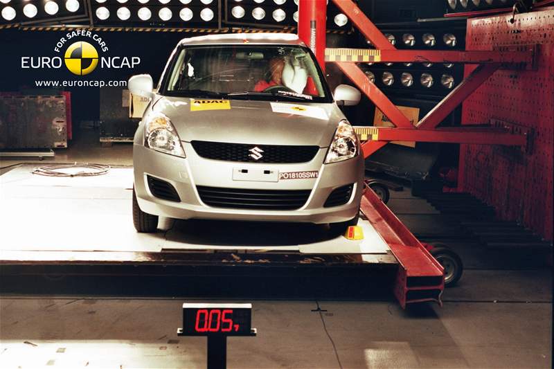 Crashtest Suzuki Swift