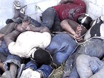 Na odlehlm rani v Mexiku objevili vojci 72 mrtvch tl (25. srpna 2010)