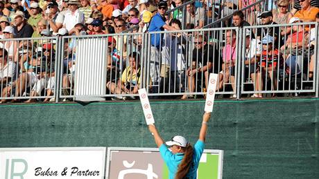 Momentka z golfového Czech Open 2010 v eladné.