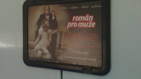 Pouta na film Román pro mue ve vlaku slovenských drah