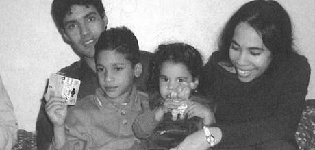 Mayda Argelles del Pino a Liuver Saborit Morales utekli z Kuby a sv dti spatili po dvou letech a v lednu 2005.