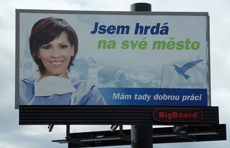 Blíící se volby jsou u v Praze znát. Billboard pibývá. Podle expert z reklamní brane se ale strany zatím moc nevytáhly.