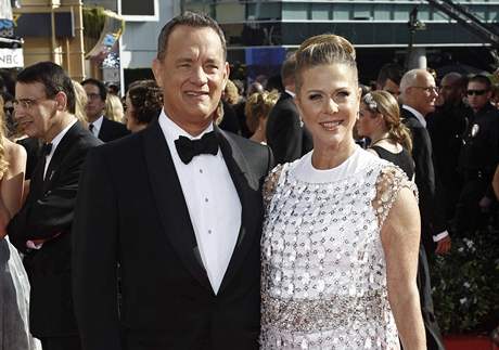 Pedvn cen Emmy - Tom Hanks a Rita Wilson 