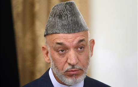 Afghánský prezident Hamíd Karzáí