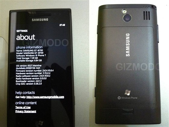 Samsung i8700
