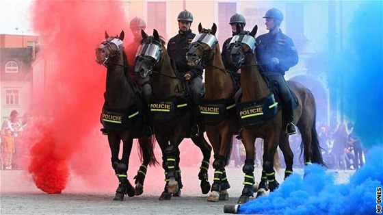 Den s policií v Uherském Hraditi.