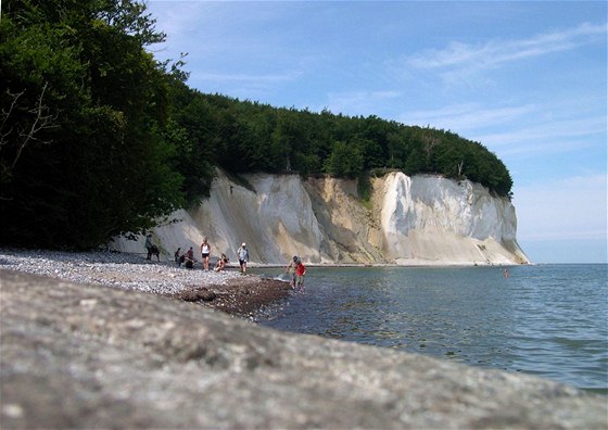 Rujana, Jasmund, kídové útesy