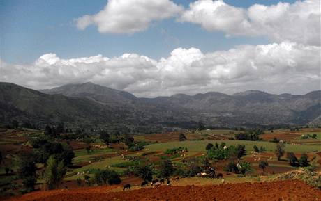 Krajina v etiopskm regionu Dita