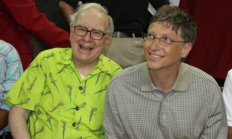 Warren Buffett a Bill Gates