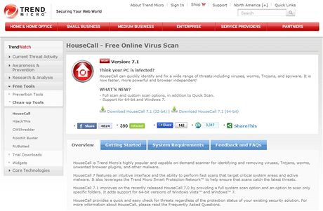 Trend Micro HouseCall