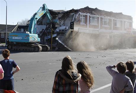 Novozlandsk Christchurch zashlo siln zemtesen v sobotu, te ho zuuj nsledn otesy 