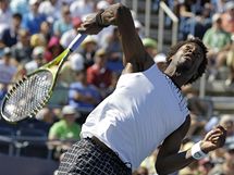 V souboji s Richardem Gasquetem podv Gael Monfils.